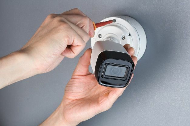 Kamera telepítése a helyszínen
